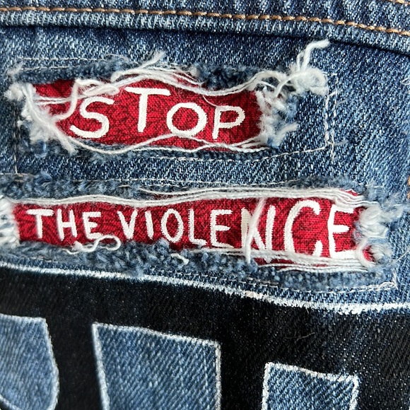 Customized Ahimsa Denim Jacket - Picture 3 of 8